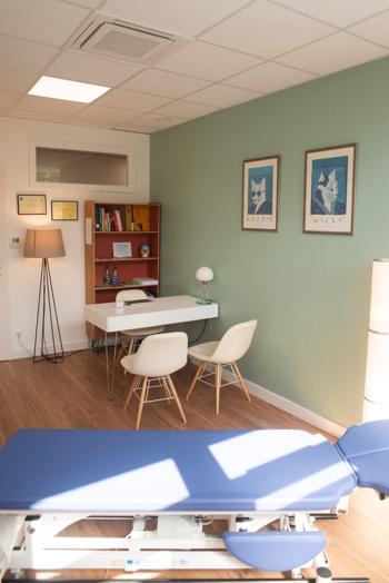 Le cabinet d'ostéopathie
