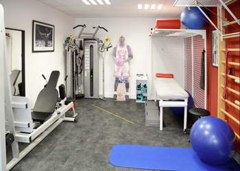 Une salle de sport